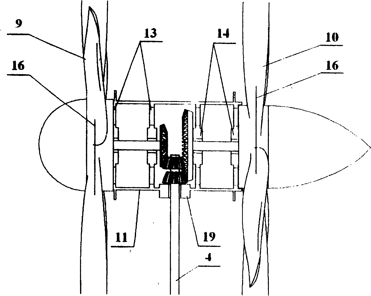 Roof windpower generating apparatus