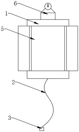 A marine meteorological observation device