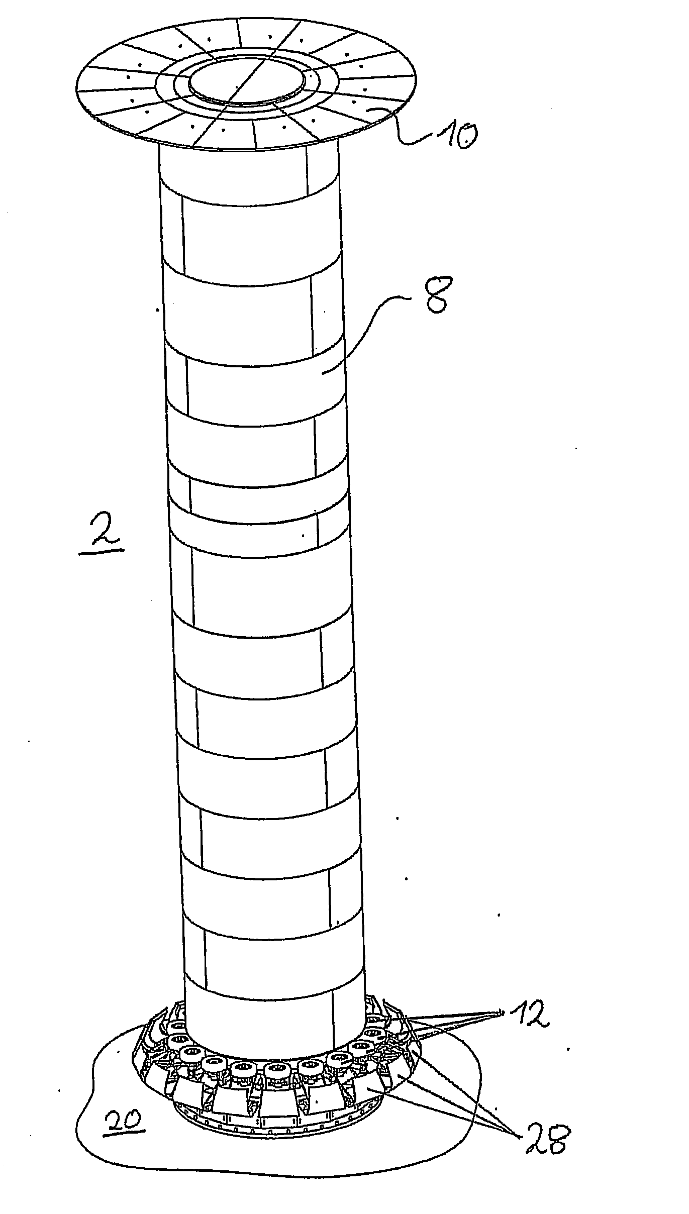 Magnus rotor comprising a guide roller cover