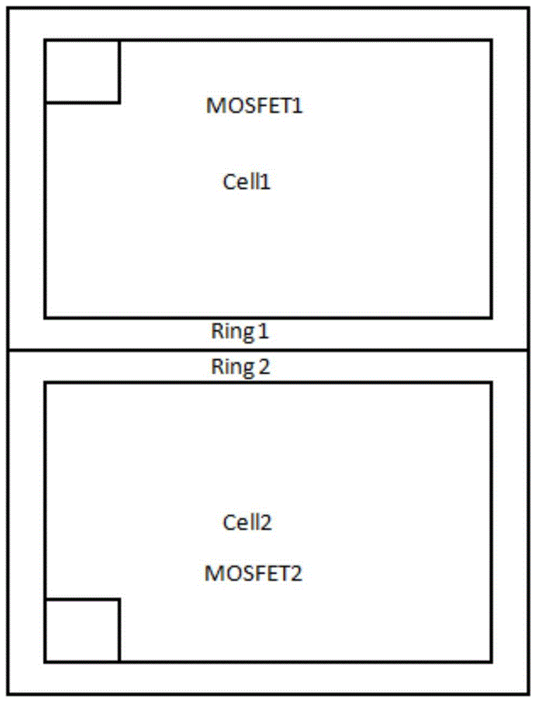 Double-tube-core Trench MOSFET and processing method thereof