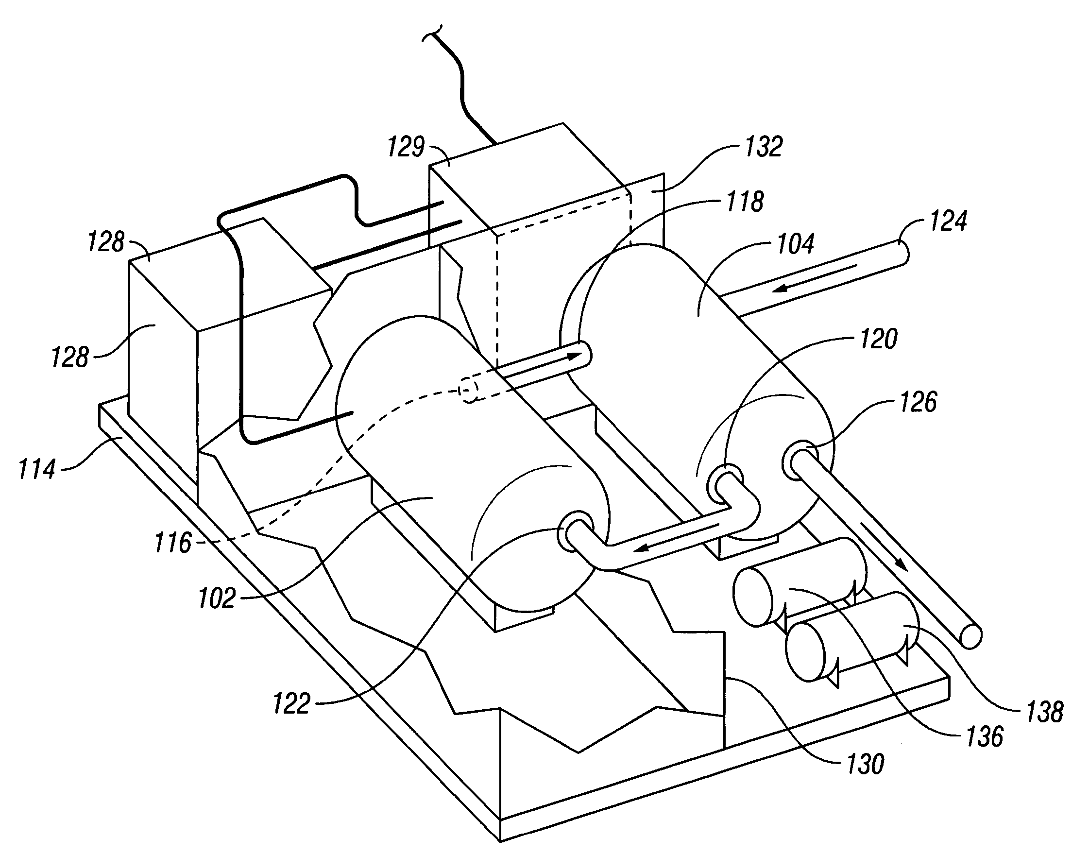 Oil-based sludge separation and treatment system