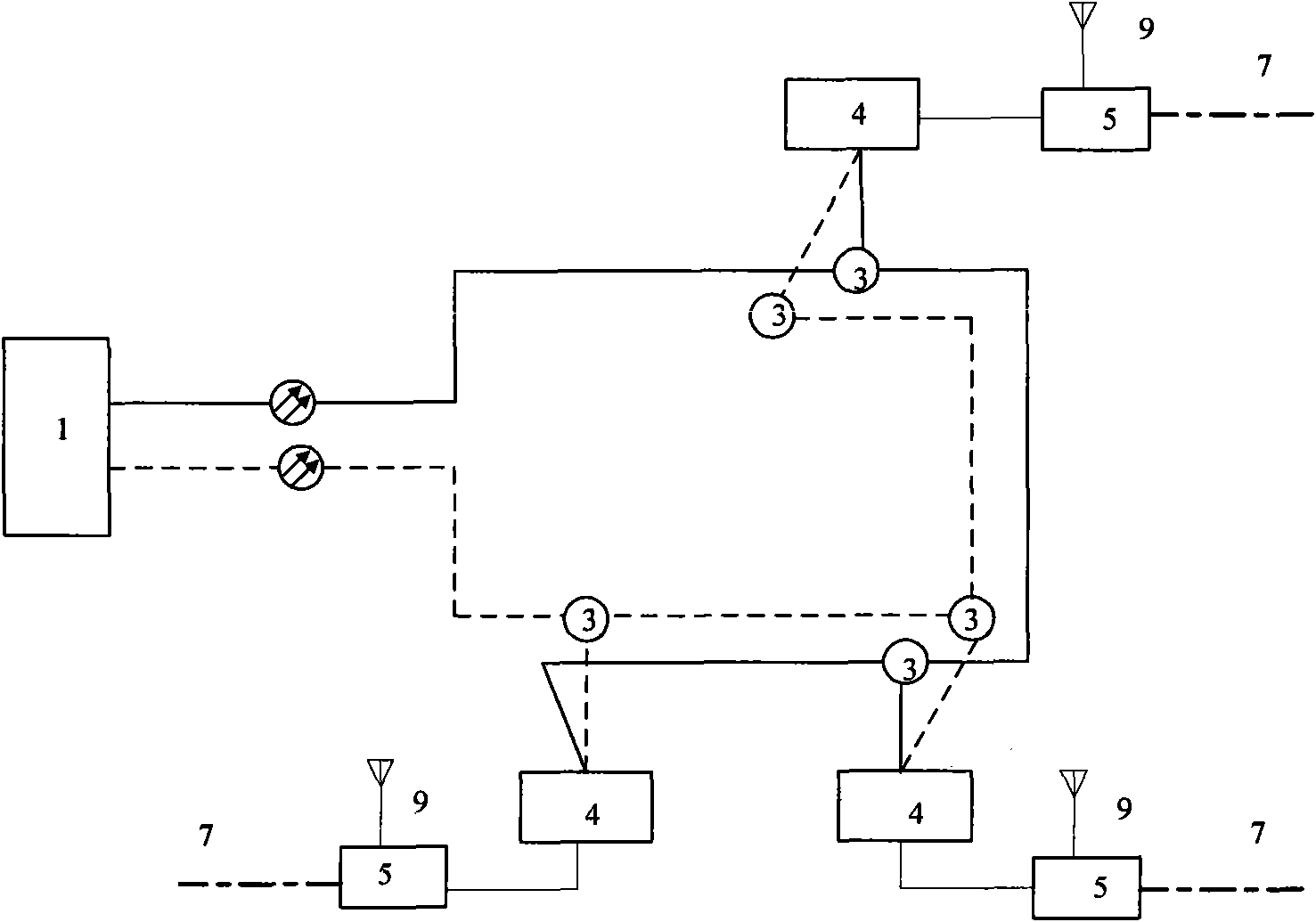 Mine mobile communication system