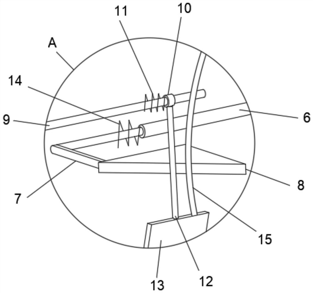 Heat dissipation device for friction belt of numerical control machine tool