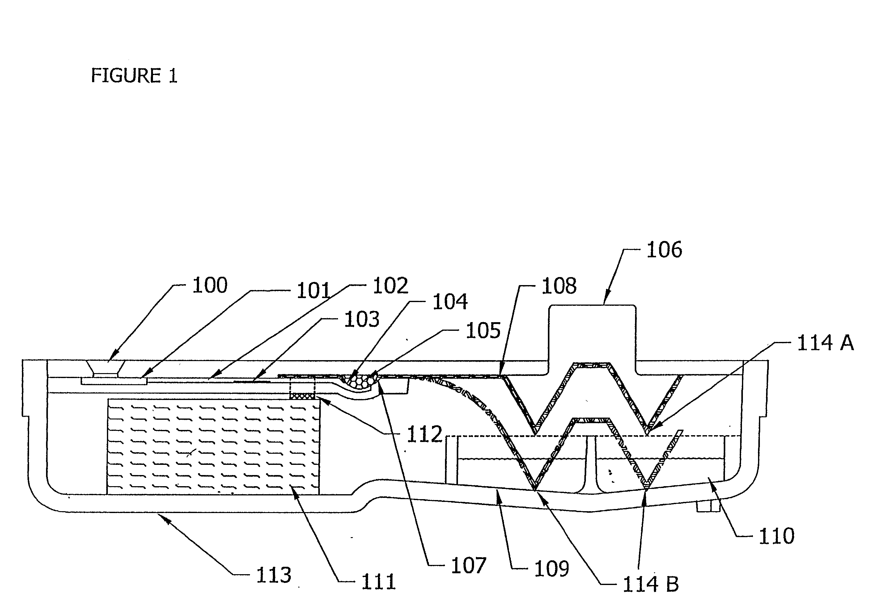 Device and method for integrated diagnostics with multiple independent flow paths