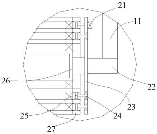 Gear heat treatment machining equipment