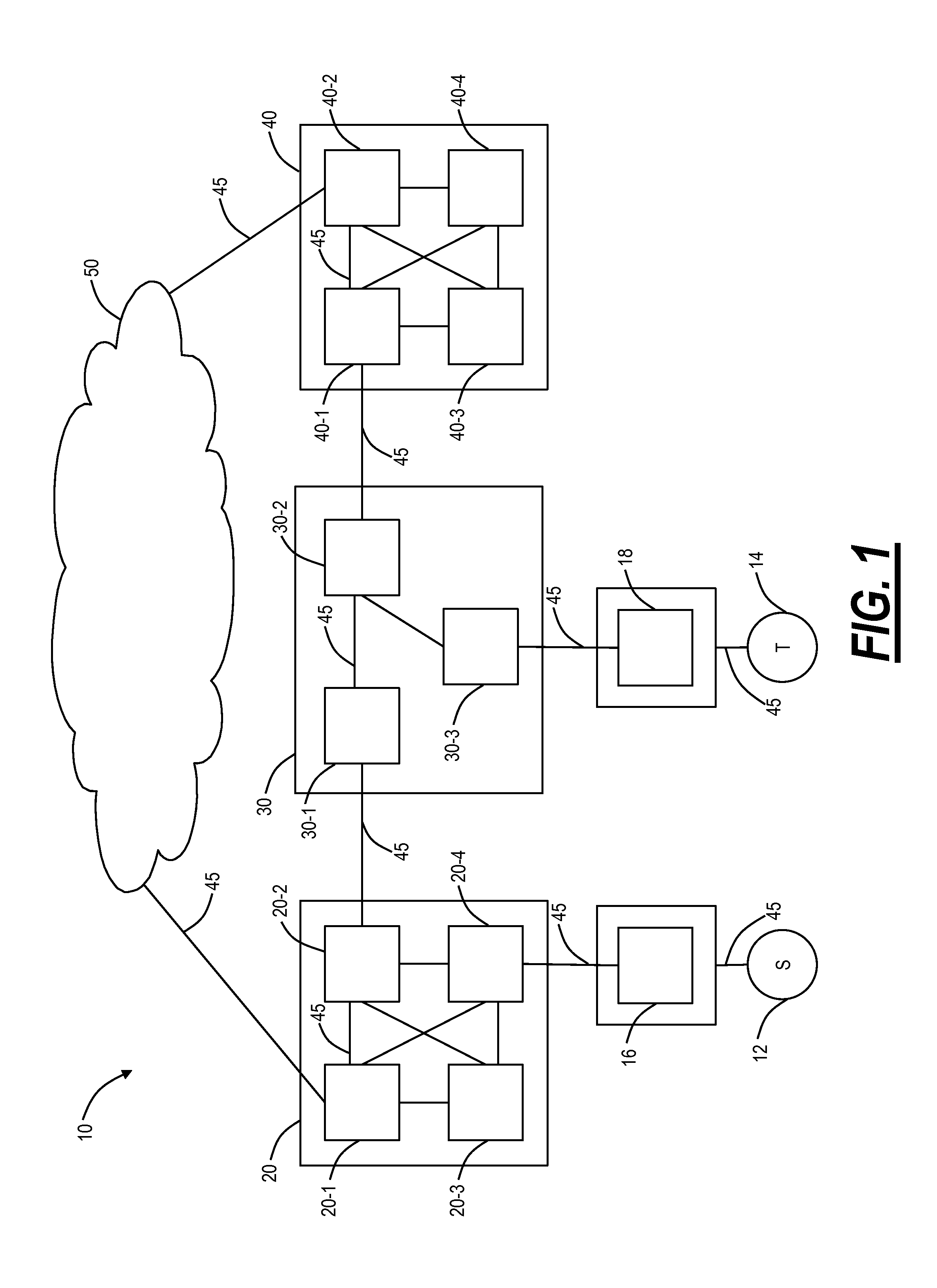 Shortest path routing systems and methods for networks with non-fully meshed vertices