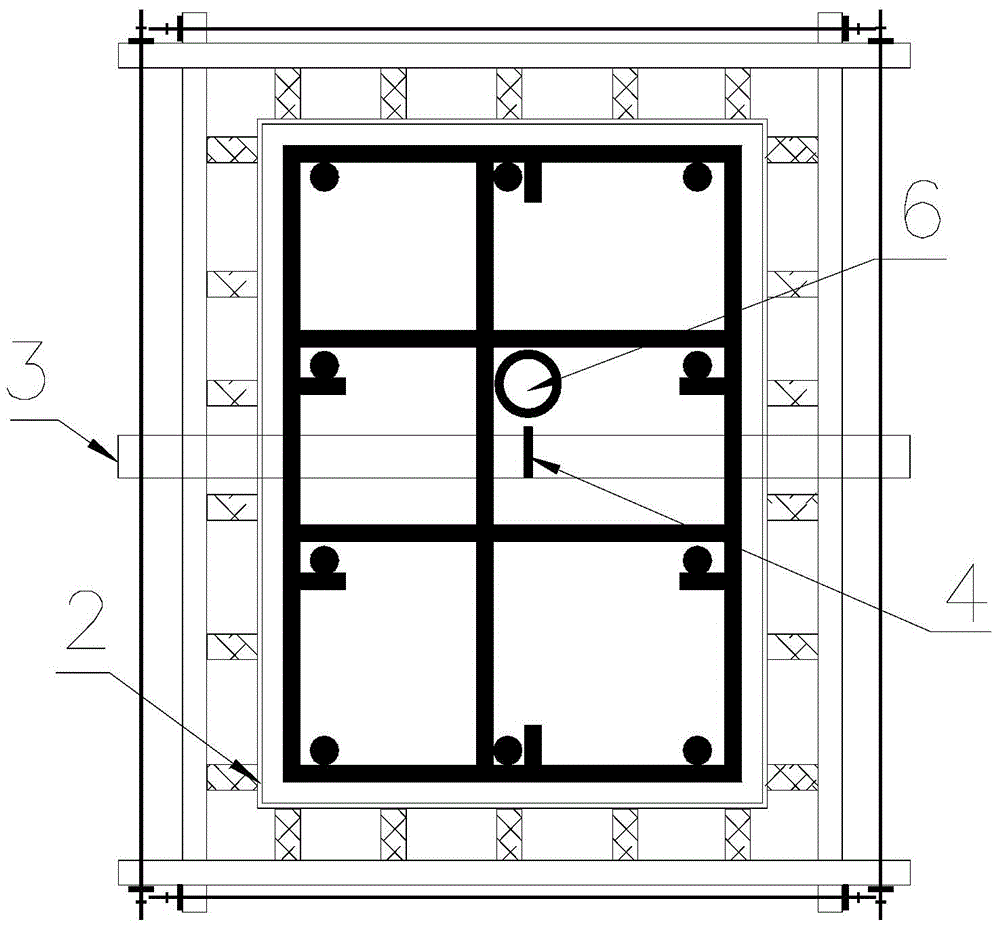 Vibration rod guiding device