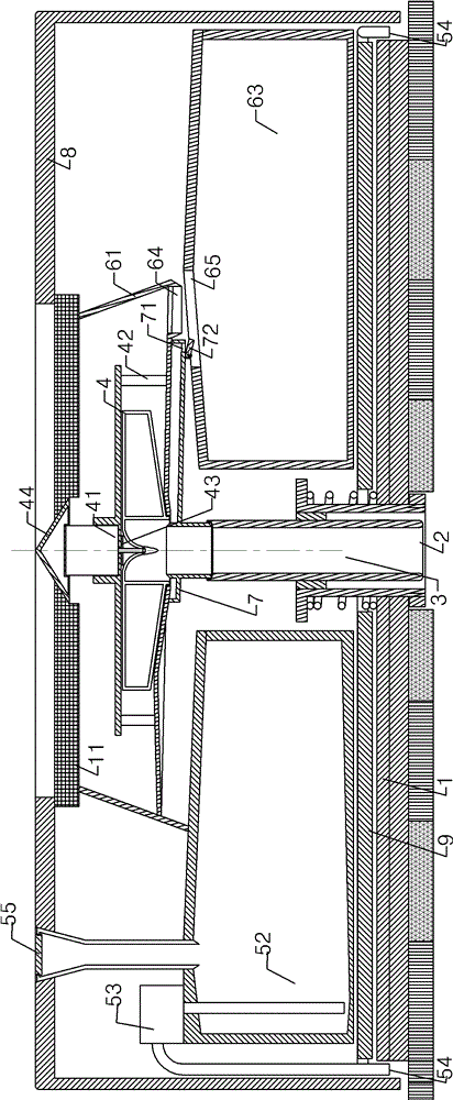 Floor scrubber with drying function