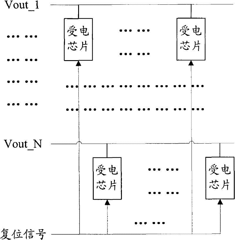 Multichip system capable of realizing reset and control method of multichip reset