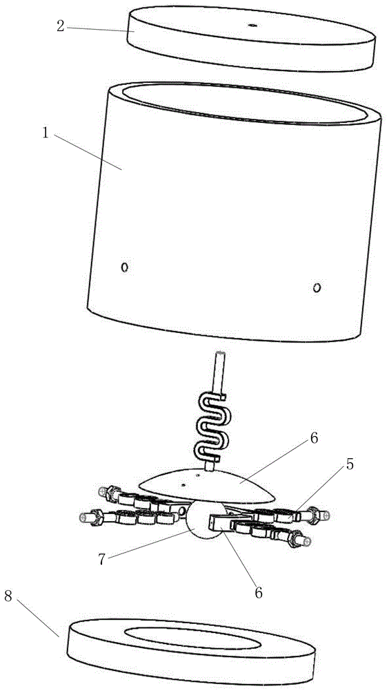 Multi-directional vibration responded energy collector