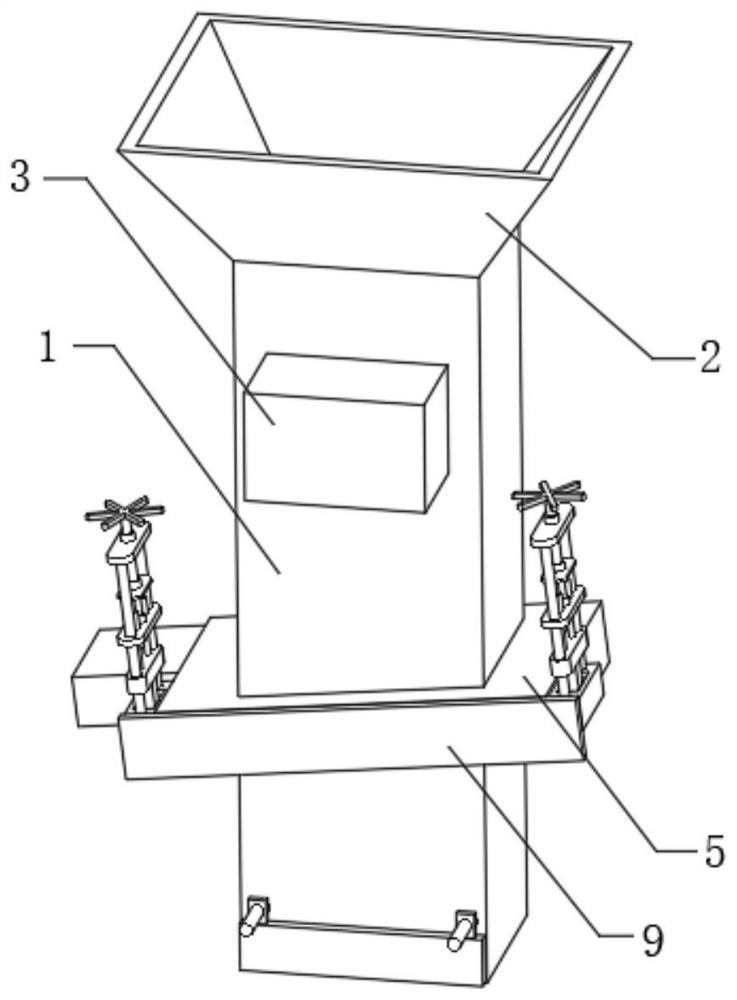 Hematology department nursing waste recovery device and using method thereof