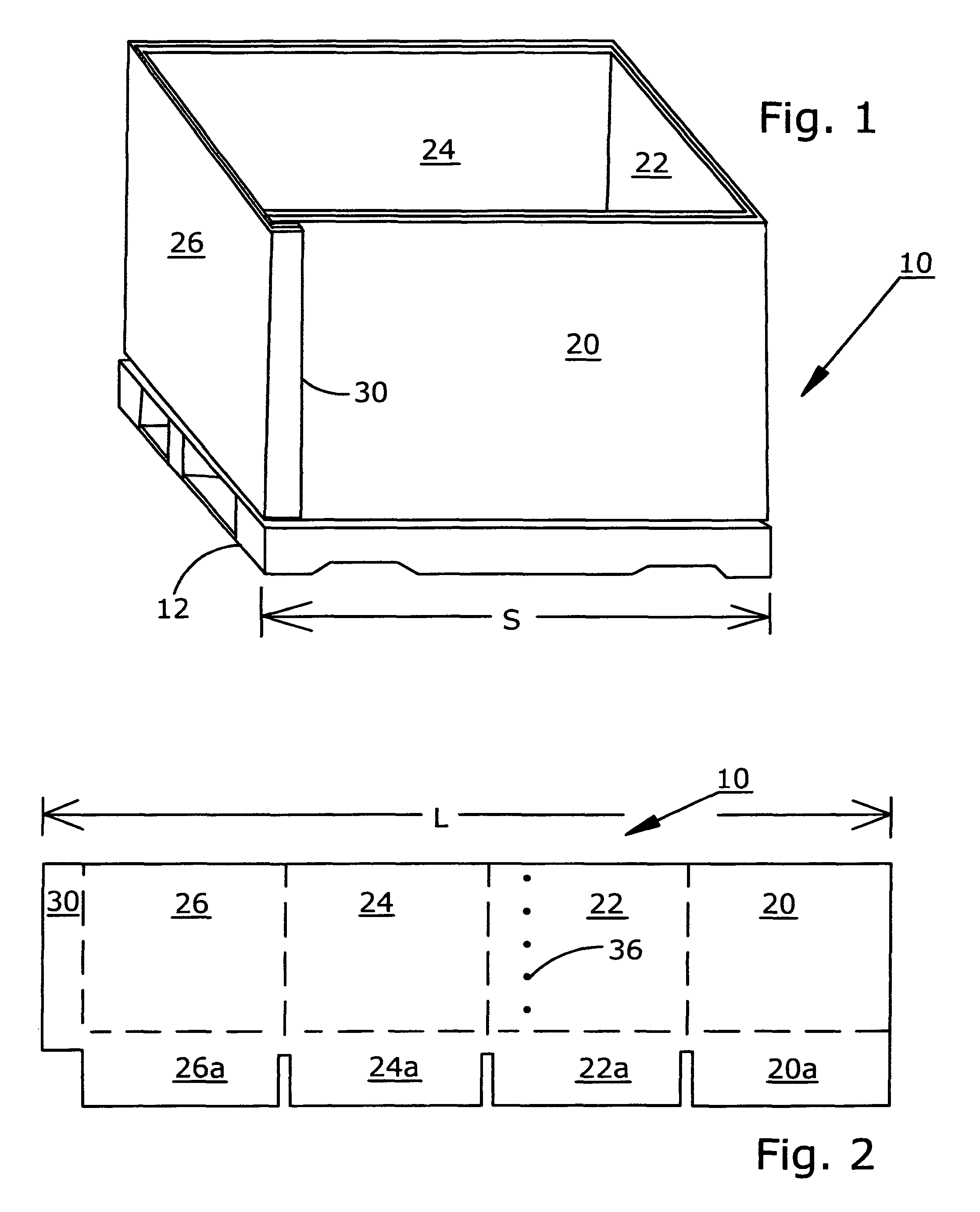 Bulk bin shipping containers