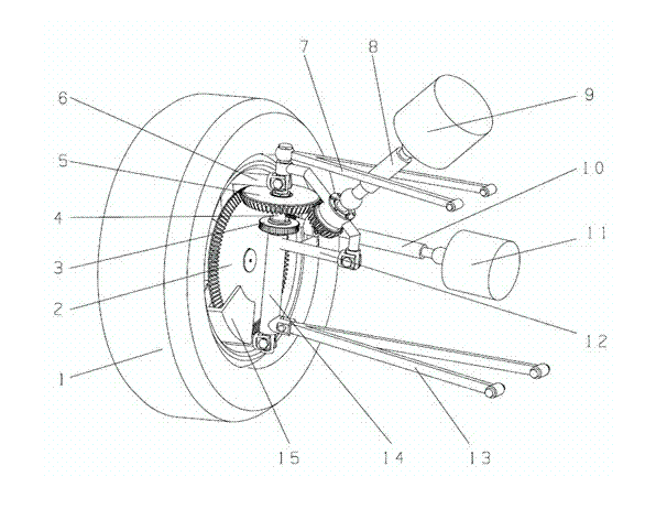 Steering driving wheel