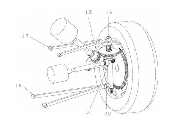 Steering driving wheel