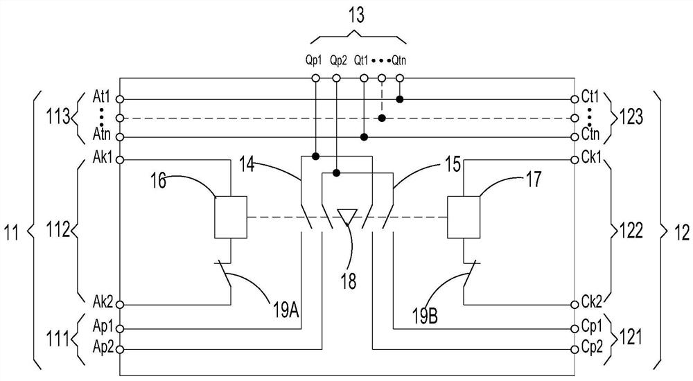 Charging system for parking facilities and mobile parking facilities