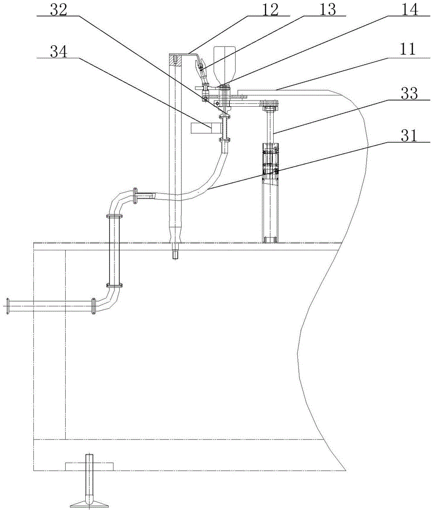 A production line for glass bottle infusion