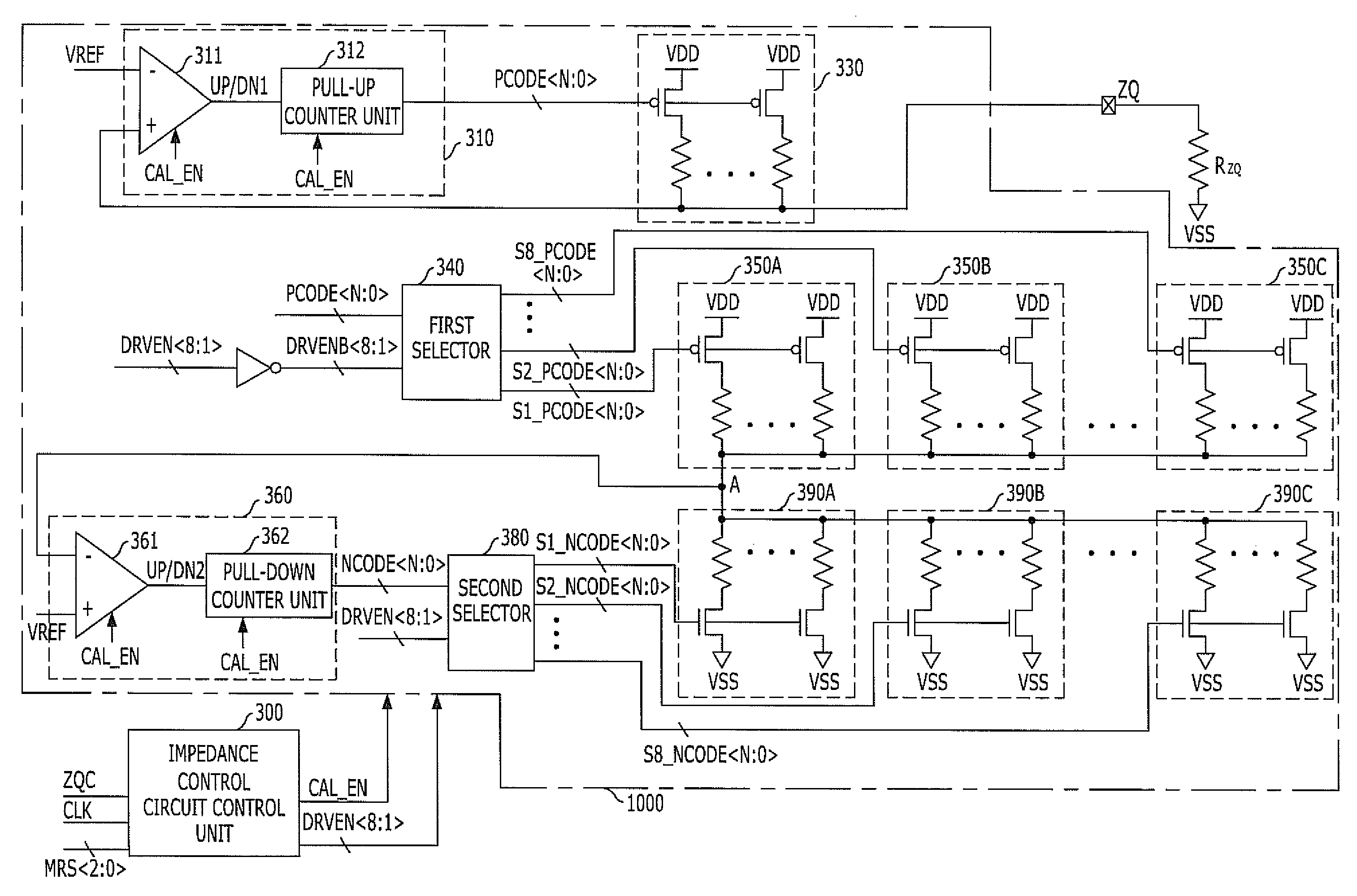 Impedance control circuit and semiconductor device including the same