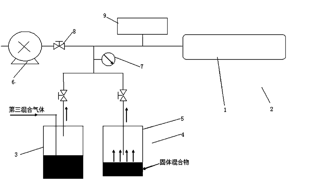 A preparation method of a metal hydride surface hydrogen permeation resistance layer