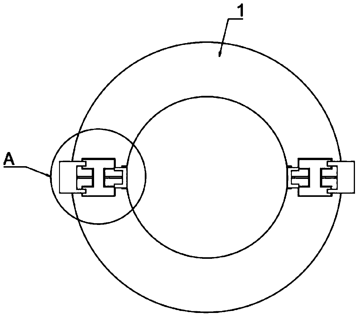 Pier stud template for road and bridge construction