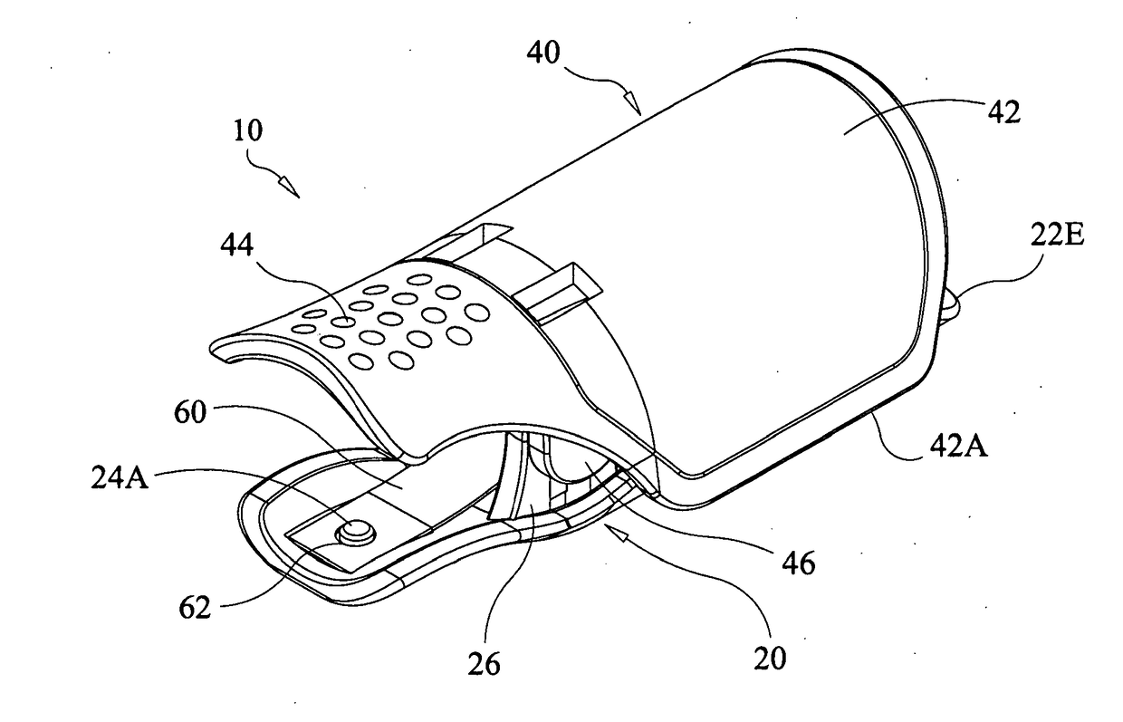 Nail clip and system for use in nail polish removal