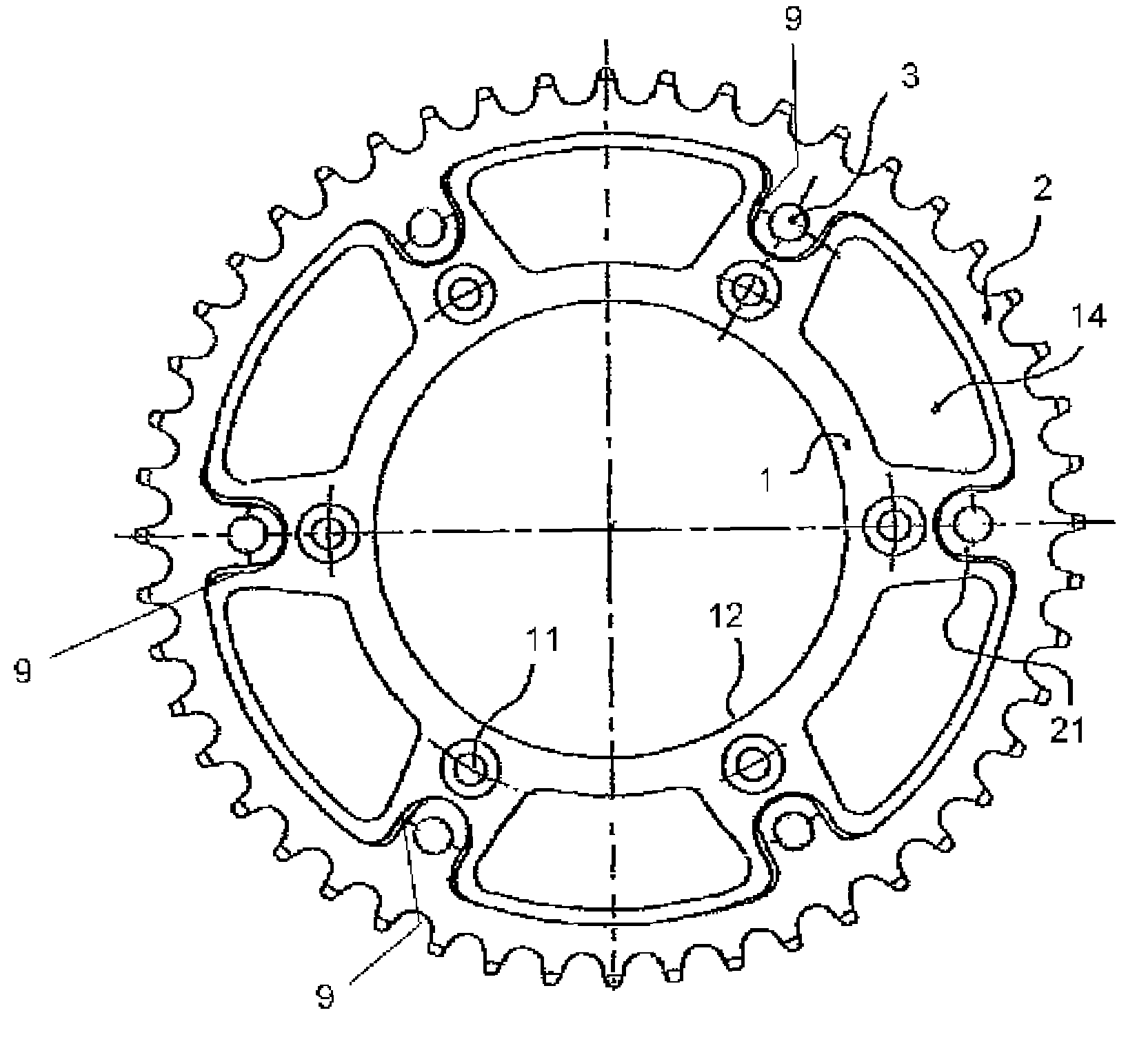 Lightweight sprocket