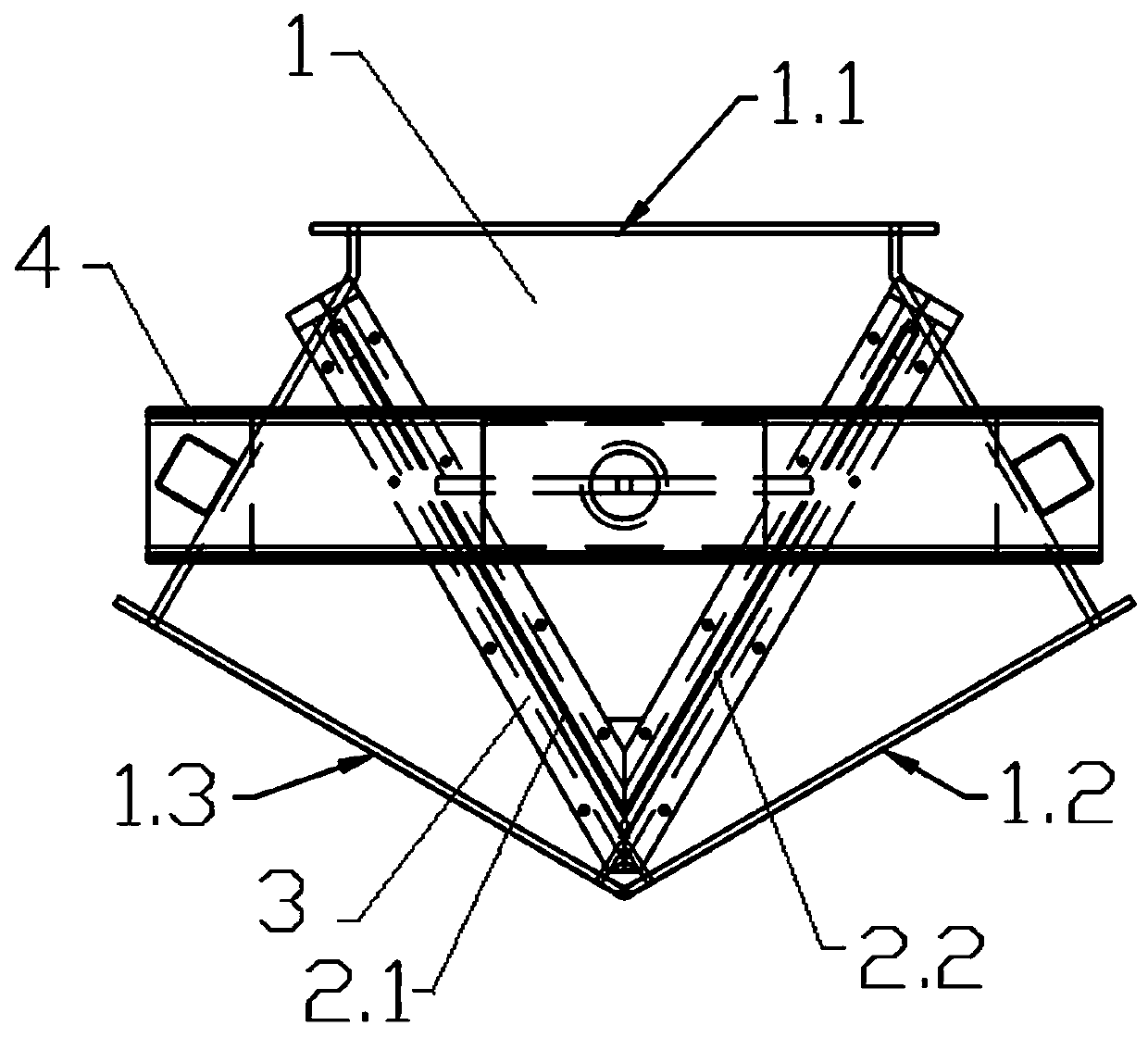 Directional conveying switch valve