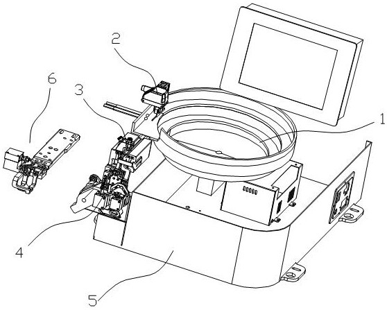 Button feeding machine with vertical button recognition function