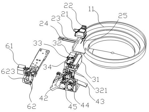 Button feeding machine with vertical button recognition function