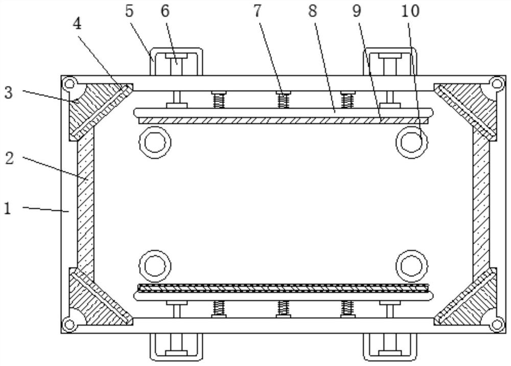 A battery shock absorber for new energy vehicles