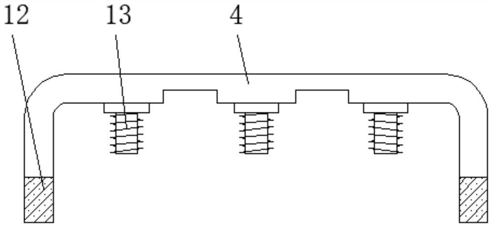 A battery shock absorber for new energy vehicles