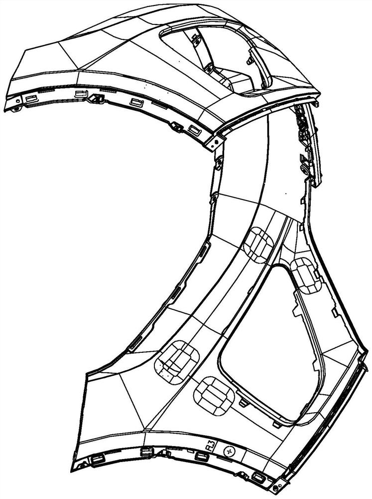 Inclined top internal double-bouncing-needle reverse buckle removing structure