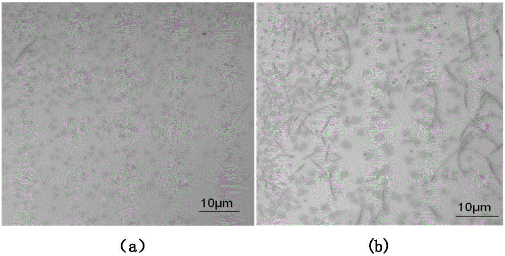 Novel method for preparing single-layer MoS2