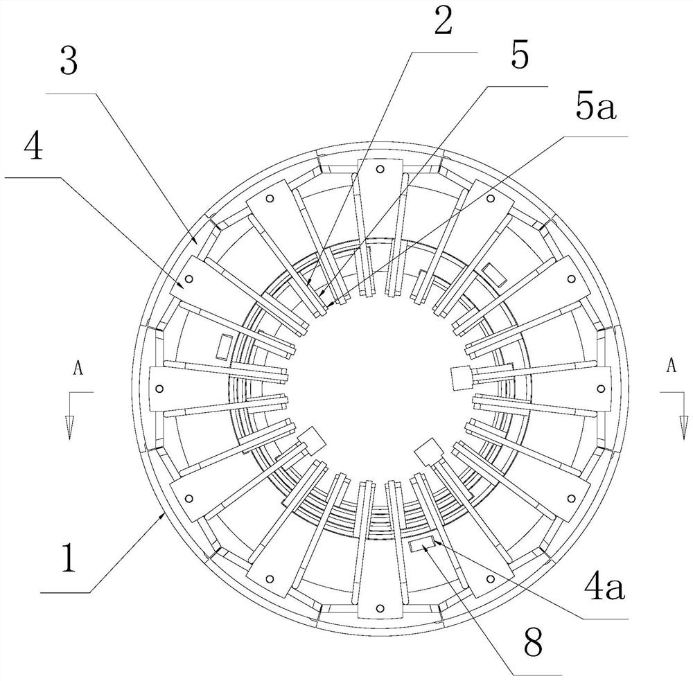 Permanent magnet motor stator