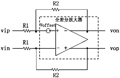 Automatic correction circuit and correction method of amplifier input offset voltage