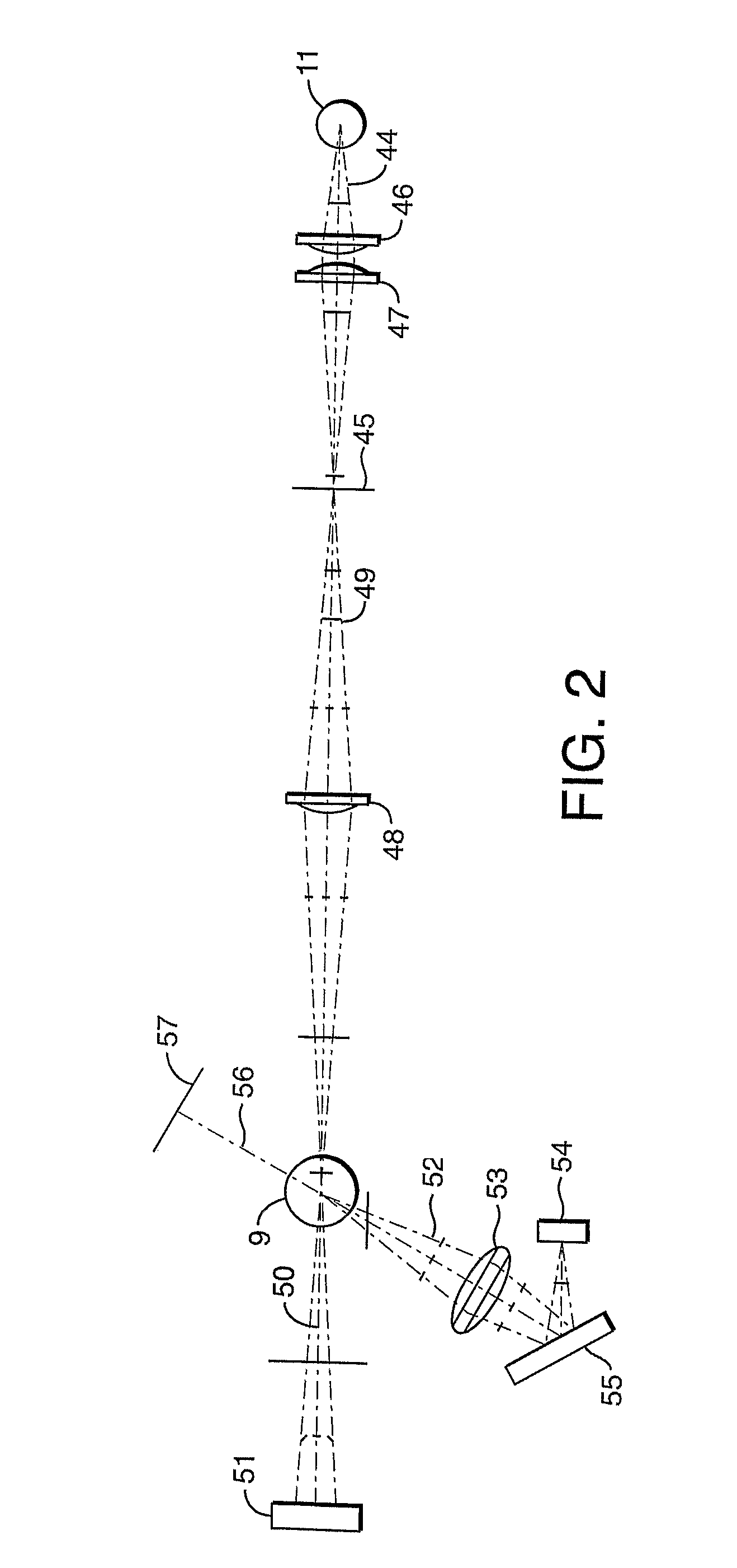 Evaporative light scattering detector