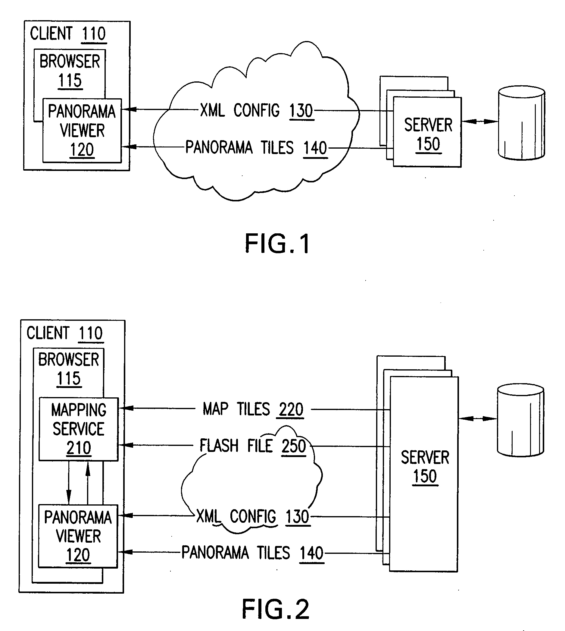 Viewing and navigating within panoramic images, and applications thereof