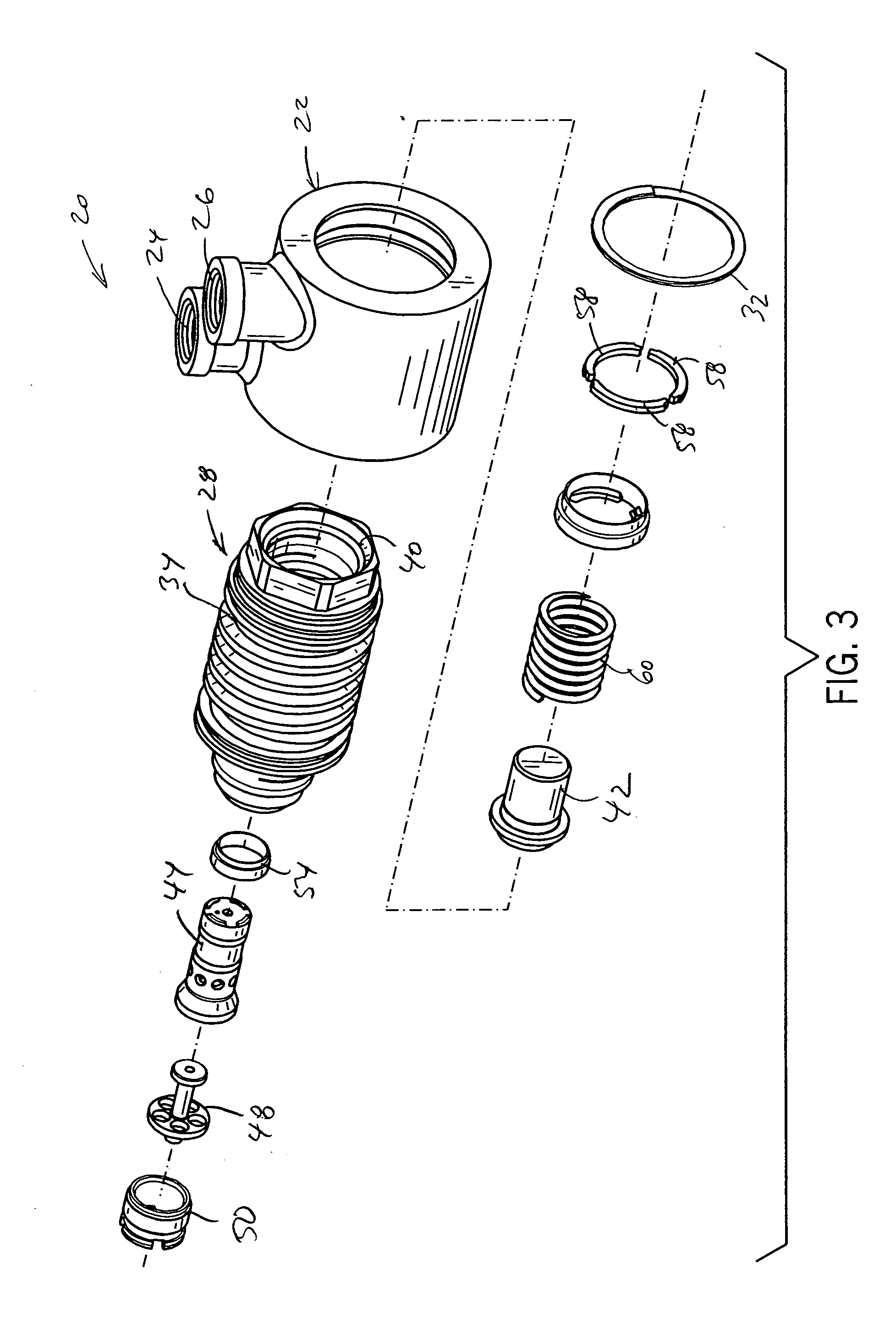 Water cooled liquid fuel valve