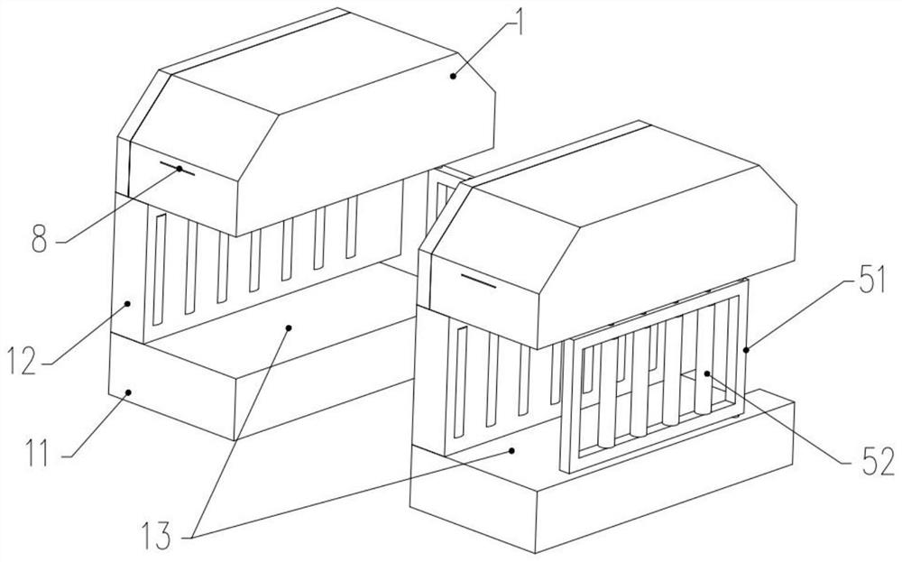 Safety gate for school dormitory