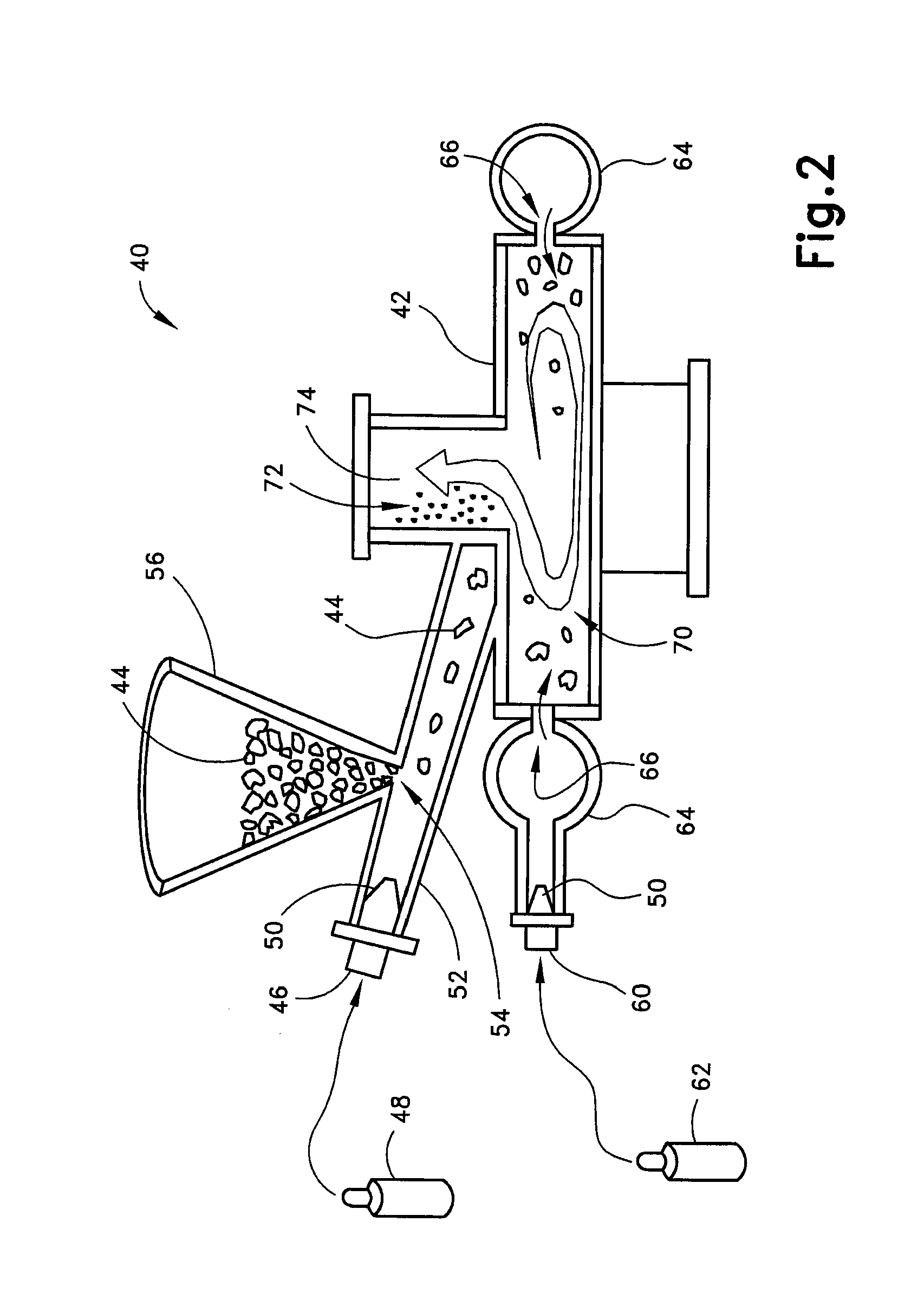 Jet milling of boron powder using inert gases to meet purity requirements