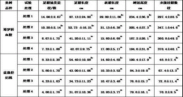 Regulator for promoting growth of fruit tree flowers and preparation method of regulator