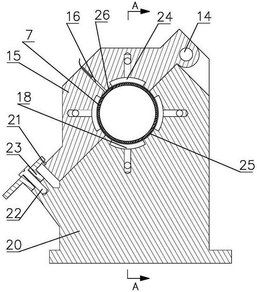 Radial locating unit and locating and clamping device for internal grinding of thin-walled cylinder workpieces