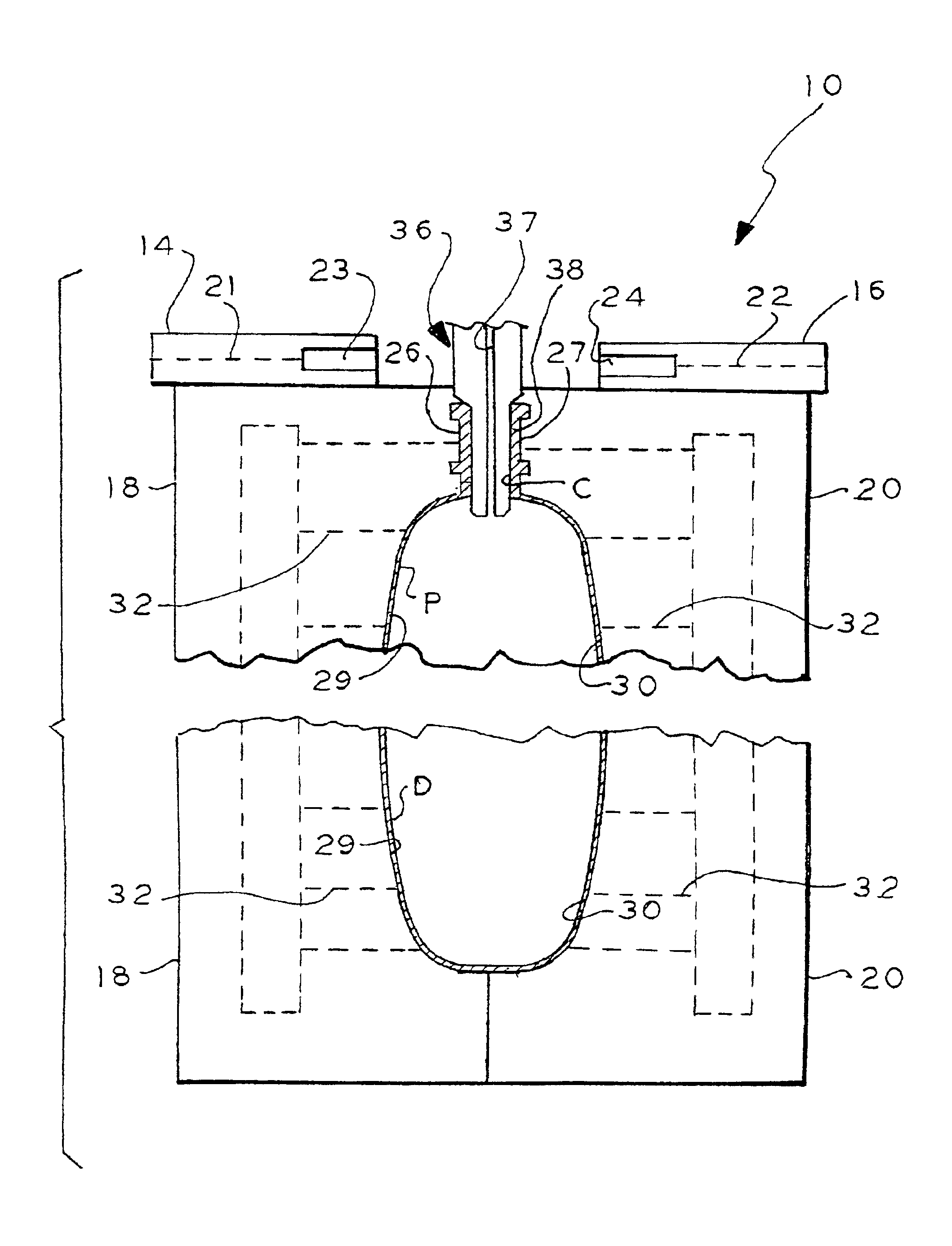 Process of manufacturing a breathing bag and breathing bag manufactured by such process