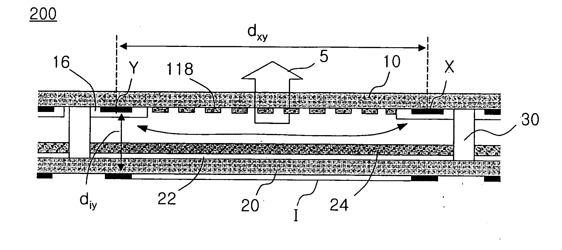 High efficiency mercury-free flat light source structure, flat light source apparatus and driving method thereof