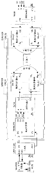 On-off automatic detection device for loops of collector ring