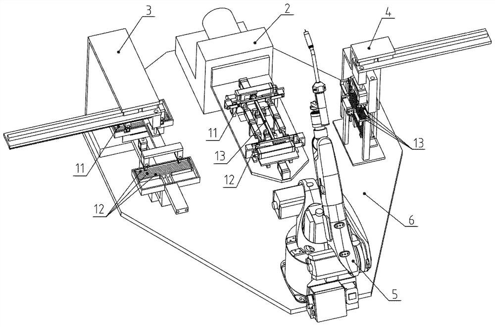 Automatic clamping intelligent welding equipment for medical multifunctional electric nursing bed bedpan bracket