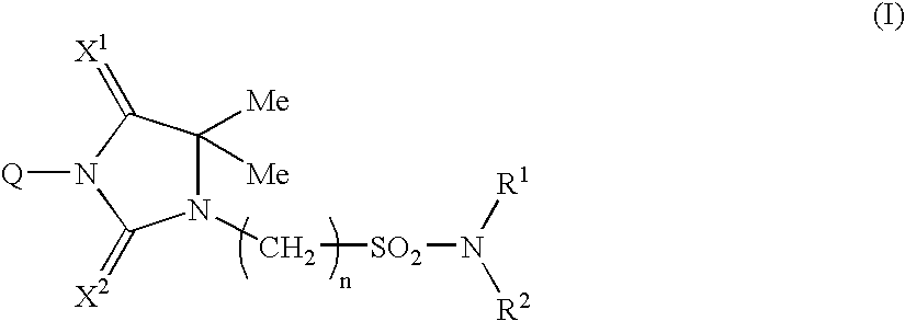 Novel Imidazolidine Derivatives