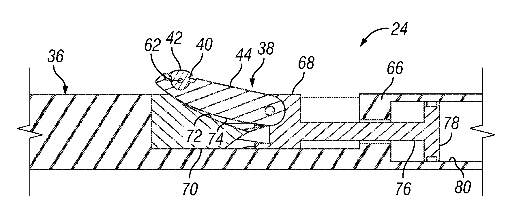 Low stress traction system