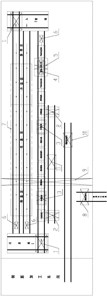 Prefabricated concrete pipe culvert production assembly line and production process