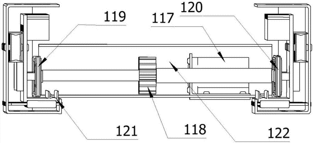 Truss type autonomic movement food delivering robot