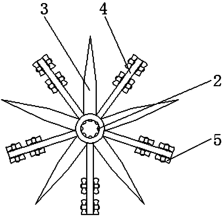 Wind-light-heat combined complementation device with pre-adjusting plate frame structure